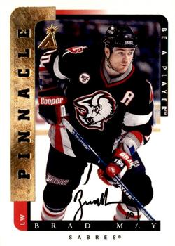 1996-97 Pinnacle Be a Player - Autographs #52 Brad May Front