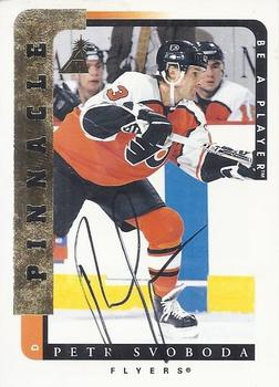 1996-97 Pinnacle Be a Player - Autographs #56 Petr Svoboda Front