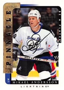 1996-97 Pinnacle Be a Player - Autographs #65 Mikael Andersson Front
