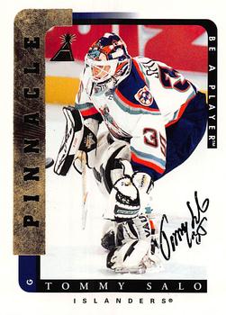 1996-97 Pinnacle Be a Player - Autographs #77 Tommy Salo Front