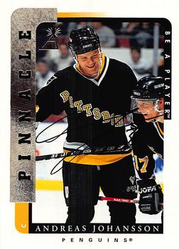 1996-97 Pinnacle Be a Player - Autographs #103 Andreas Johansson Front
