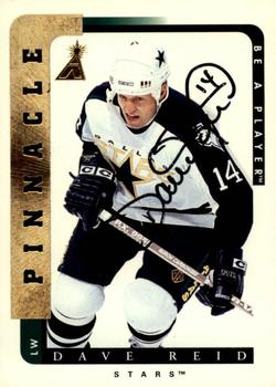 1996-97 Pinnacle Be a Player - Autographs #121 Dave Reid Front
