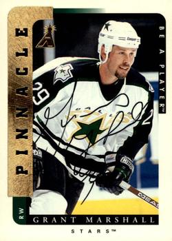 1996-97 Pinnacle Be a Player - Autographs #146 Grant Marshall Front