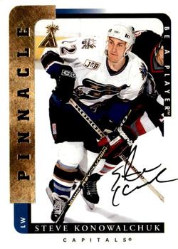 1996-97 Pinnacle Be a Player - Autographs #173 Steve Konowalchuk Front