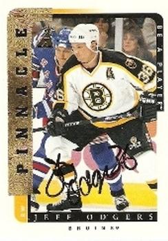 1996-97 Pinnacle Be a Player - Autographs #193 Jeff Odgers Front