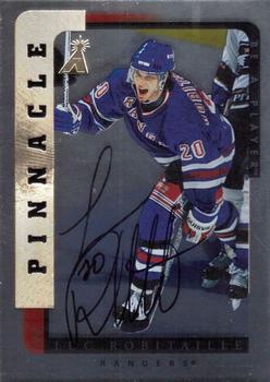 1996-97 Pinnacle Be a Player - Autographs Silver #12 Luc Robitaille Front
