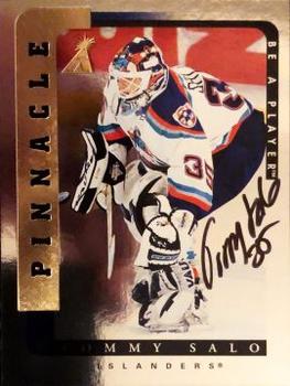 1996-97 Pinnacle Be a Player - Autographs Silver #77 Tommy Salo Front