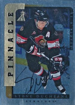 1996-97 Pinnacle Be a Player - Autographs Silver #141 Steve Duchesne Front