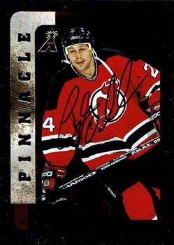 1996-97 Pinnacle Be a Player - Autographs Silver #148 Lyle Odelein Front