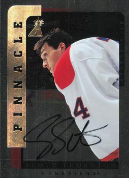 1996-97 Pinnacle Be a Player - Autographs Silver #153 Scott Thornton Front