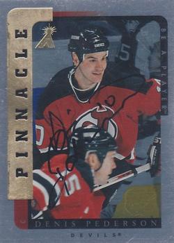 1996-97 Pinnacle Be a Player - Autographs Silver #217 Denis Pederson Front