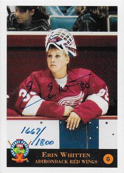 1994 Classic Pro Hockey Prospects - Autographs #NNO Erin Whitten Front