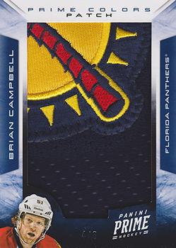2012-13 Panini Prime - Colors Patch #64 Brian Campbell Front