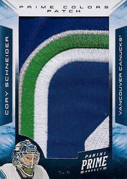 2012-13 Panini Prime - Colors Patch #66 Cory Schneider Front