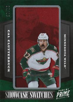 2012-13 Panini Prime - Showcase Swatches #55 Cal Clutterbuck Front