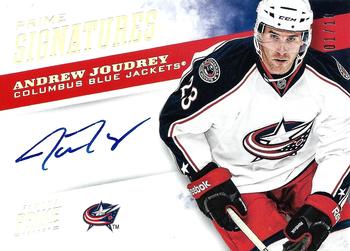 2012-13 Panini Prime - Signatures Holo Silver #5 Andrew Joudrey Front