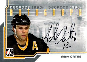 2013-14 In The Game Decades 1990s - Autographs #A-AO Adam Oates Front