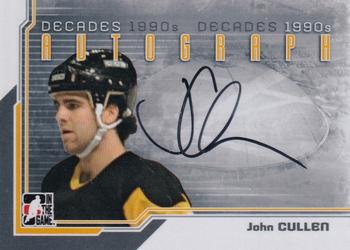 2013-14 In The Game Decades 1990s - Autographs #A-JCU John Cullen Front