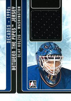 2013-14 In The Game Decades 1990s - Between the Pipes Jersey Black #BTPJ-09 Olaf Kolzig Front