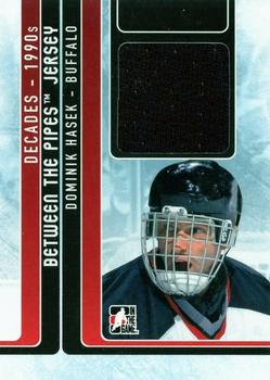 2013-14 In The Game Decades 1990s - Between the Pipes Jersey Black #BTPJ-04 Dominik Hasek Front