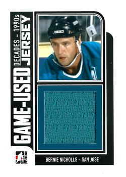 2013-14 In The Game Decades 1990s - Game Used Jerseys Black #M-02 Bernie Nicholls Front