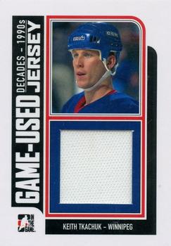 2013-14 In The Game Decades 1990s - Game Used Jerseys Black #M-19 Keith Tkachuk Front