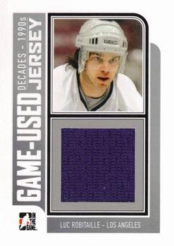 2013-14 In The Game Decades 1990s - Game Used Jerseys Silver #M-21 Luc Robitaille Front