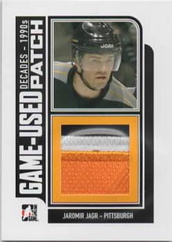 2013-14 In The Game Decades 1990s - Game Used Patch Black #M-12 Jaromir Jagr Front