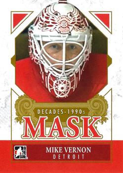 2013-14 In The Game Decades 1990s - Decades Mask #DM-16 Mike Vernon Front