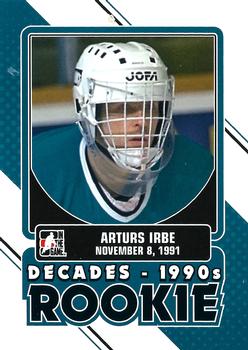 2013-14 In The Game Decades 1990s - Decades Rookie #DR-13 Arturs Irbe Front
