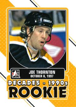 2013-14 In The Game Decades 1990s - Decades Rookie #DR-22 Joe Thornton Front