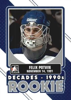 2013-14 In The Game Decades 1990s - Decades Rookie #DR-14 Felix Potvin Front