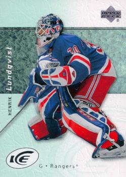 2007-08 Upper Deck Ice #8 Henrik Lundqvist Front