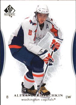 2007-08 SP Authentic #4 Alexander Ovechkin Front
