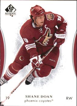 2007-08 SP Authentic #51 Shane Doan Front