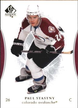 2007-08 SP Authentic #71 Paul Stastny Front
