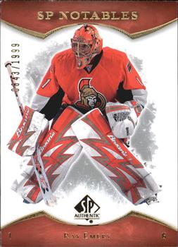 2007-08 SP Authentic #123 Ray Emery Front