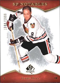 2007-08 SP Authentic #147 Bobby Hull Front