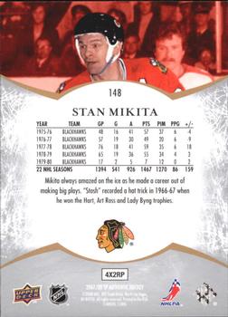 2007-08 SP Authentic #148 Stan Mikita Back