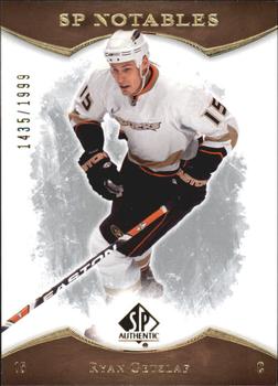 2007-08 SP Authentic #160 Ryan Getzlaf Front