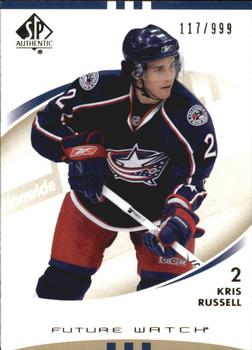 2007-08 SP Authentic #165 Kris Russell Front