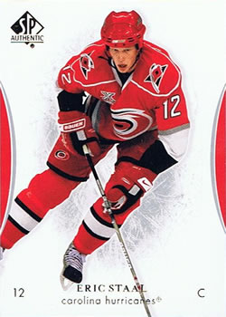 2007-08 SP Authentic #13 Eric Staal Front