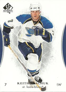 2007-08 SP Authentic #68 Keith Tkachuk Front