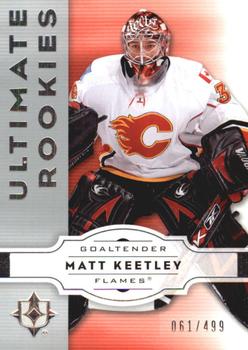 2007-08 Upper Deck Ultimate Collection #72 Matt Keetley Front