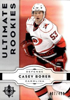 2007-08 Upper Deck Ultimate Collection #79 Casey Borer Front