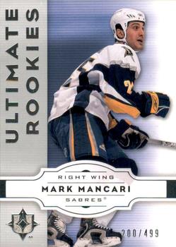 2007-08 Upper Deck Ultimate Collection #81 Mark Mancari Front