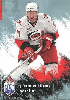 2007-08 Upper Deck Be a Player #38 Justin Williams Front