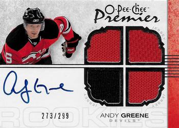 2007-08 O-Pee-Chee Premier #102 Andy Greene Front