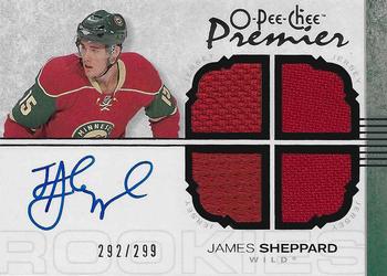 2007-08 O-Pee-Chee Premier #119 James Sheppard Front