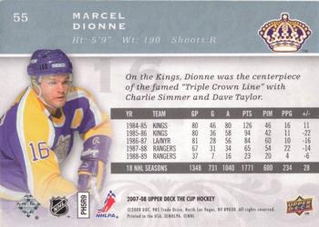 2007-08 Upper Deck The Cup #55 Marcel Dionne Back
